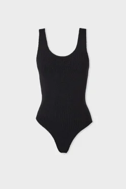 Bañador de 1 pieza en tejido elástico