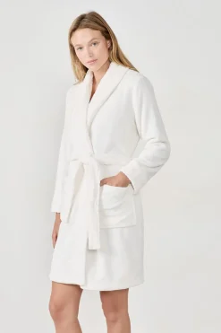 Bata efecto terciopelo