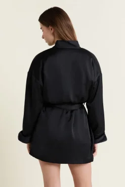 Bata interior de forro polar