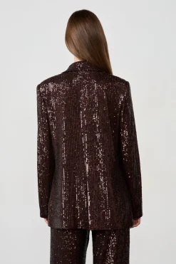 Blazer de lentejuelas