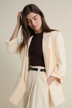 Blazer manches longues