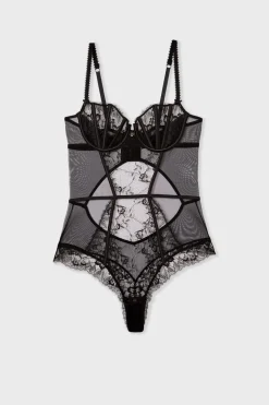 Body de tul y encaje