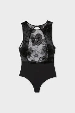 Body sin mangas con motivos