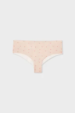 Braga brasileña de microfibra sin costuras con estampado