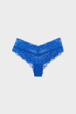 Braga brasileñas en forma de V de encaje