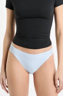 Braga de microfibra y encaje