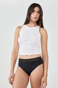 Braga menstrual de algodón - Flujo abundante