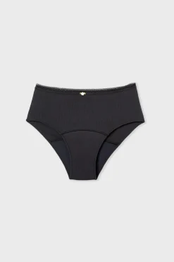 Braga menstrual de cintura alta - Flujo medio