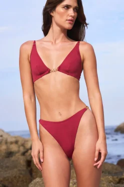 Braguita bikini brasileña tiro alto