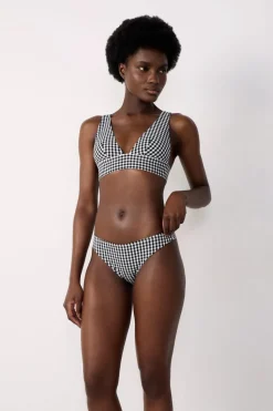 Braguita de bikini a cuadros