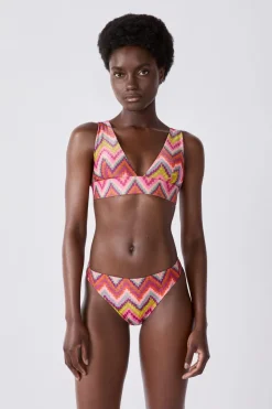 Braguita de bikini estampada