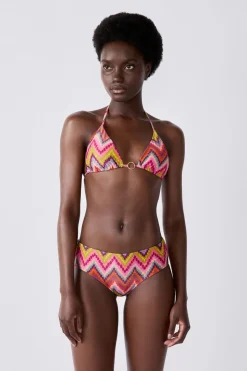 Braguita de bikini hipster estampada