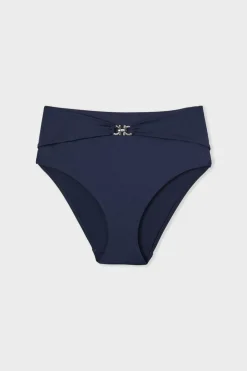 Braguita de bikini talle alto detalle joya