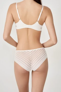 Braguita de microfibra satinada