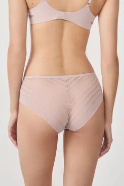 Braguita de microfibra satinada