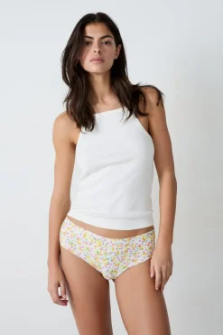 Braguita hipster de microfibra sin costuras estampado