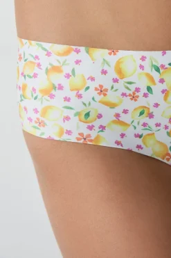 Braguita hipster de microfibra sin costuras estampado