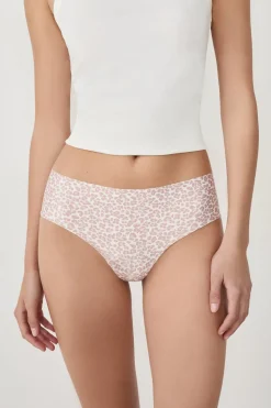 Braguita hipster de microfibra sin costuras estampado