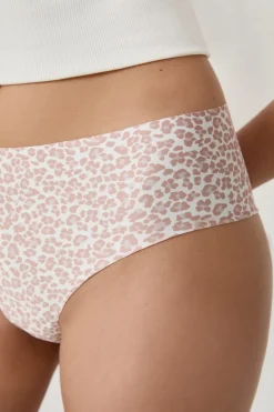 Braguita hipster de microfibra sin costuras estampado