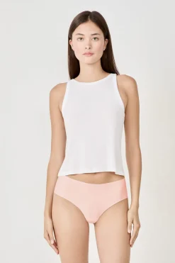 Braguita hipster de microfibra sin costuras