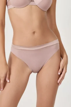 Braguitas de microfibra satinada