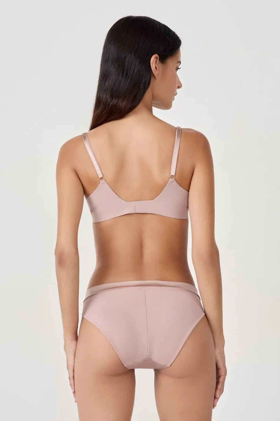 Braguitas de microfibra satinada