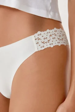 Braguitas de microfibra y encaje