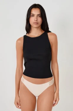 Braguitas de microfibra y encaje