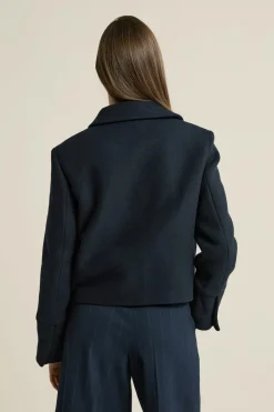 Caban court avec laine