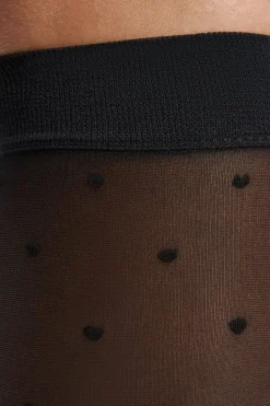 Calcetines transparentes estampados