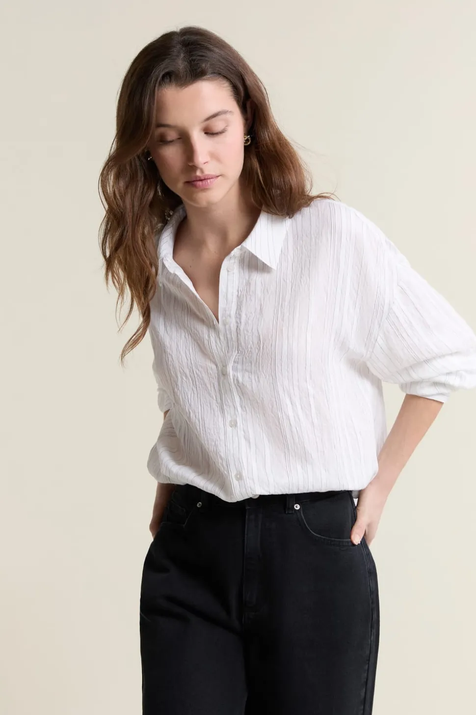 Camisa de manga larga