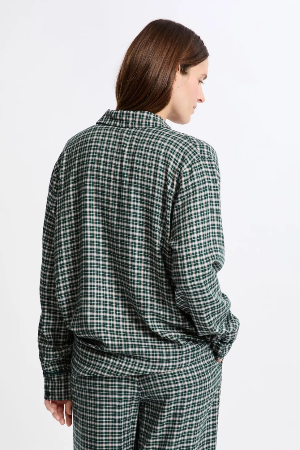 Camisa de pijama a cuadros