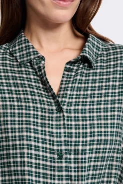 Camisa de pijama a cuadros