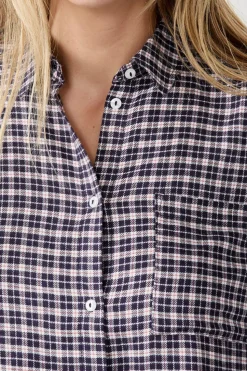 Camisa de pijama a cuadros