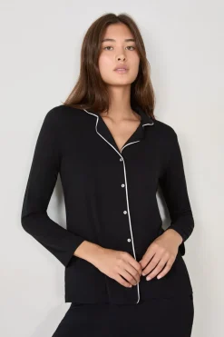 Camisa de pijama de manga larga