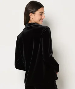 Camisa de pijama de terciopelo