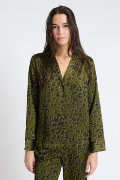 Camisa de pijama estampada