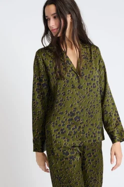 Camisa de pijama estampada