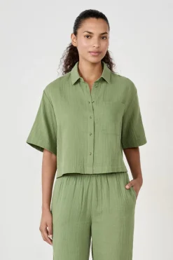 Camisa manga corta 100% algodón