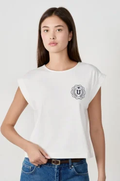 Camiseta de algodón con estampado