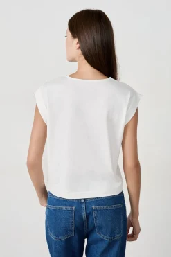 Camiseta de algodón con estampado