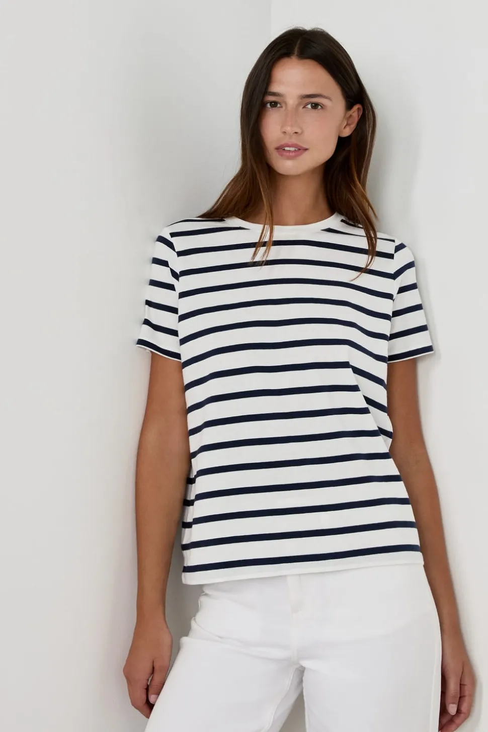 Camiseta de manga corta marinera