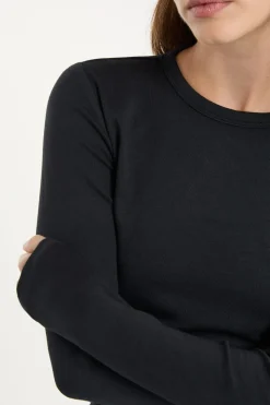 Camiseta de manga larga de algodón