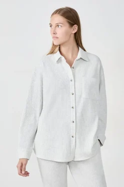 Camiseta de pijama acanalada