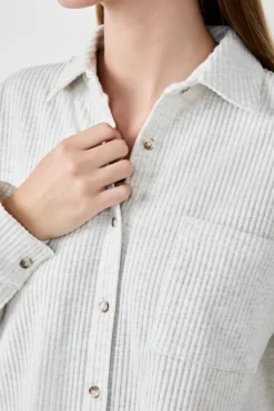 Camiseta de pijama acanalada