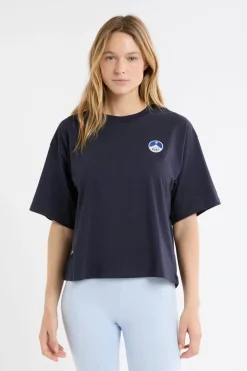 Camiseta de pijama de algodón con estampado