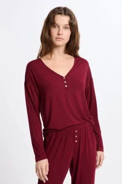 Camiseta de pijama de manga larga