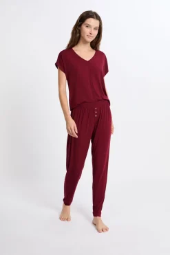 Camiseta de pijama de manga corta