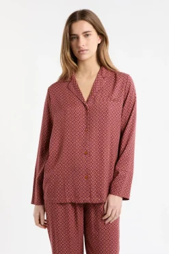 Camiseta de pijama estampada