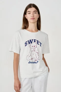 Camiseta de pijama estampada